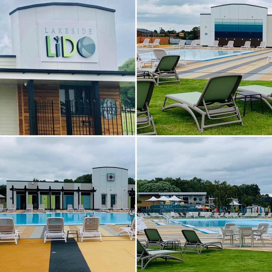 Beautiful 3 Bedroom Caravan With Hot Tub - Tattershall Lakes Exteriör bild